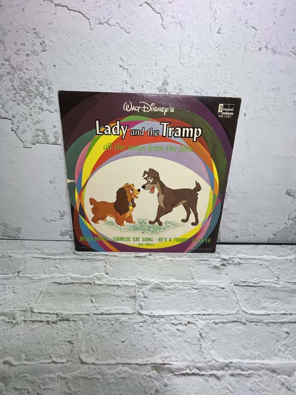 Walt Disney's Lady and the Tramp All The Songs From The Film Vinyl LP